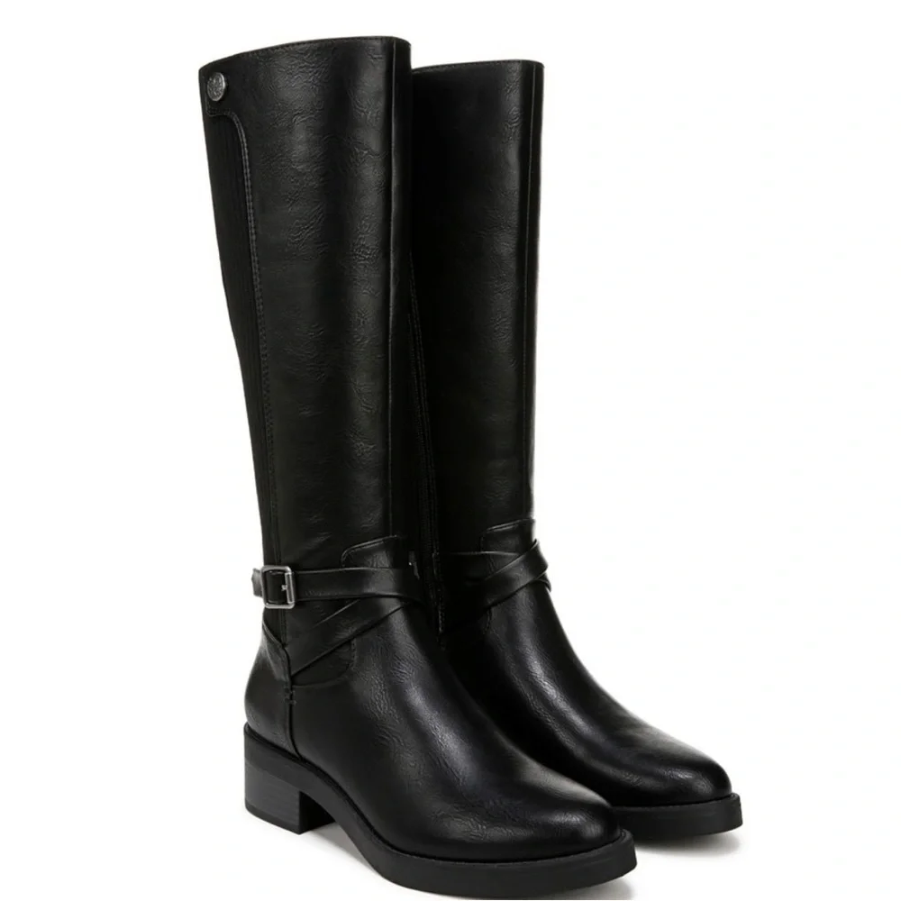 Life Stride Black Over the Knee Boots - Picture 1 of 16